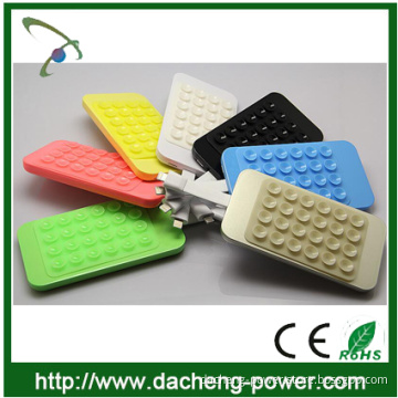 Sucker design power bank charger 4000mAH for all iphone and samsung